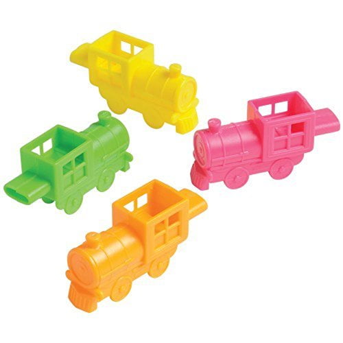 US Toy Mini Train 12 Whistles (1 Pack)