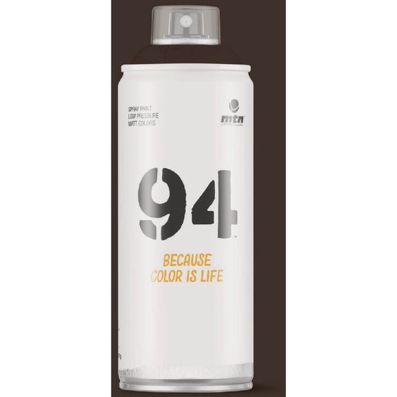 MTN 94 Spray Paint, Matt Finish, 400ml Can, Colour: RV 35 / Chocolate Brown