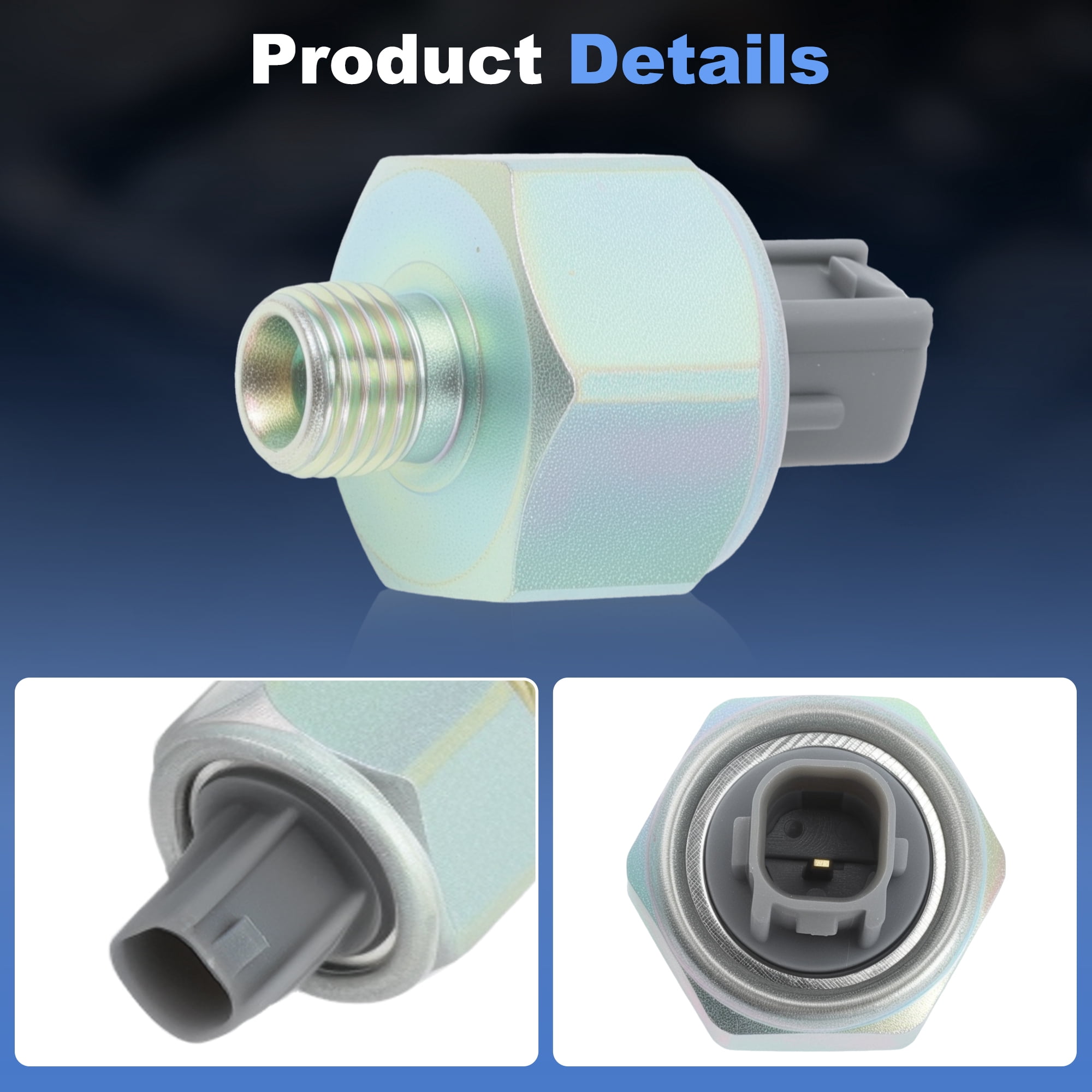Unique Bargains 1Set 8961512090 Knock Sensor with Harness Set for Lexus ES300 RX300 2000-2003 for Toyota Avalon Camry Highlander Sienna Solara Celica