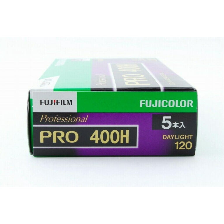 Fujifilm 16326119 Fujicolor Pro 120, 400H Color Negative Film ISO