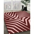 thumbnail image 3 of Ahgly Company Machine Washable Indoor Rectangle Transitional Light Coral Pink Area Rugs, 2' x 3', 3 of 7