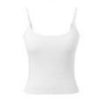 thumbnail image 3 of Hiiyo Women's Padded Camisole with Adjustable Strap Square Neck Tank Top(S-XXL), 3 of 4