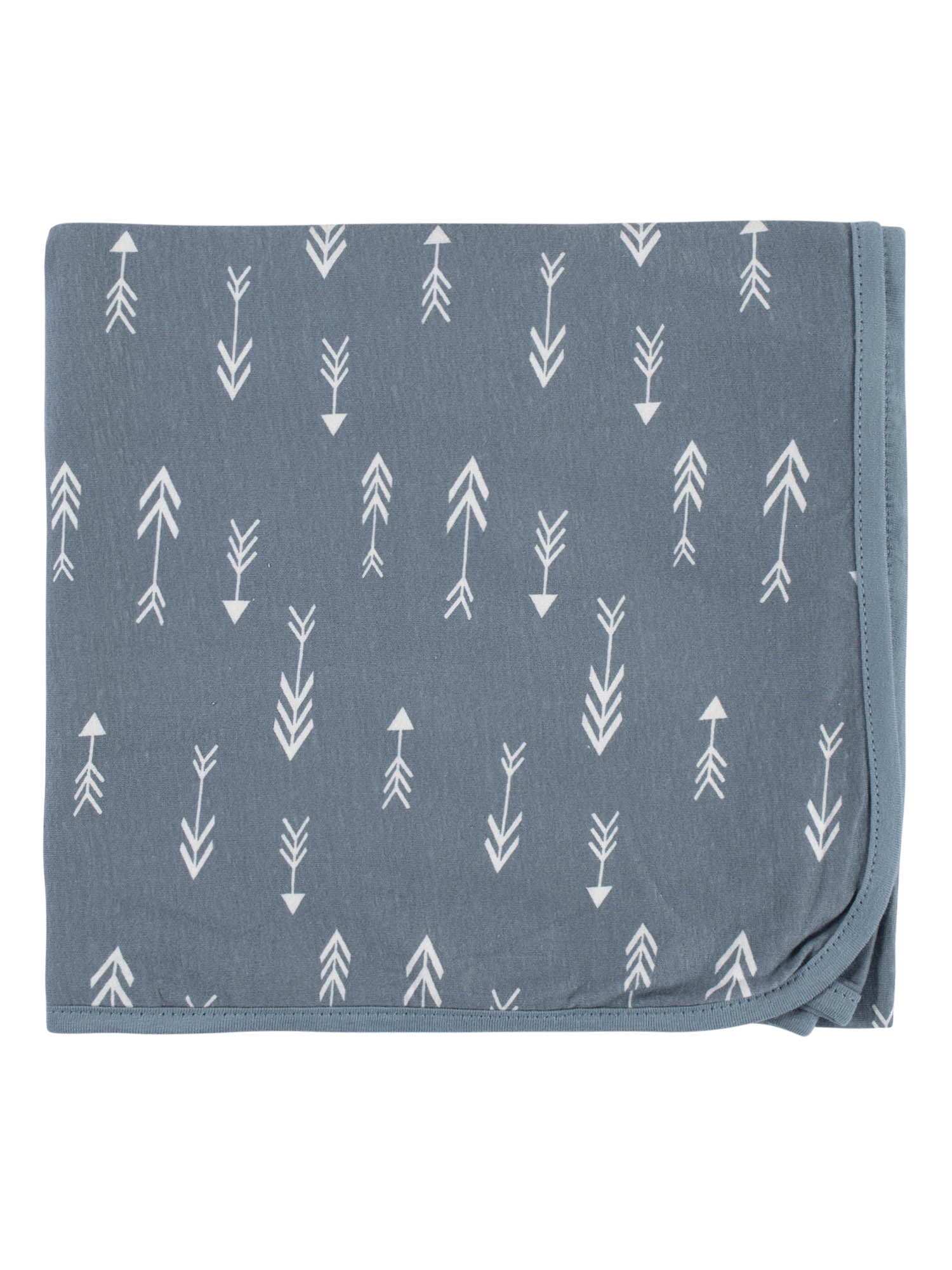 Modern Moments by Gerber Baby & Toddler Boys XL Ultra Soft Swaddle Blankets, 2-Pack, Outdoor Blue