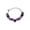 🥝 Purple_Base#508, variant on Adjustable Crystal Rhinestone Pet - Sparkly Pet Collar, Lightweight Bling Accessory, Comfort Fit, Gift Idea, Wedding Party Holiday