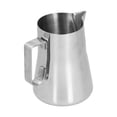 thumbnail image 4 of Jarra para espumar leche de acero inoxidable, cómoda, única, hermosa y elegante taza de café, guirnalda de acero inoxidable de 600ml, 4 of 8