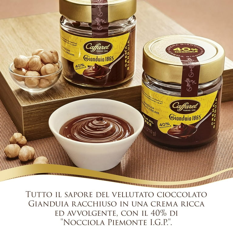 Caffarel Gianduia Cream Hazelnut Spread 210gr - Walmart.com