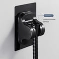 thumbnail image 3 of Inteprter Cabezal de ducha autoadhesivo, soporte montado en la pared, soporte ajustable para rociador, soporte para apartamento, gimnasio, Spa, accesorios Type3 NO3 Inteprter HA064898-01B, 3 of 6