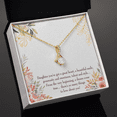 thumbnail image 3 of To My Daughter Daughter Alluring Ribbon Necklace Message Card, 3 of 20