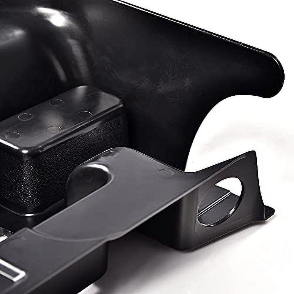 PIT66 Center Console Cup Holder, Fit for 2003-2012 Dodge Ram 1500 2500 3500 Matte Black