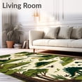 thumbnail image 2 of ODIKA 2'x3' Machine Washable Non-Slip Area Rug, Dinosaur Dig Prehistoric Play for Dino Count & Learn High Traffic Rug, Green, 71750, 2 of 7