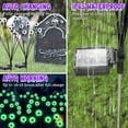 thumbnail image 4 of BZPIZ Halloween Decorations Outdoor 6Pcs Solar Scary Eyeball Lights Yard Signs with Stakes Swaying Firefly with 6LEDs Green Spooky Eyes Light Waterproof Ornaments Solar Halloween Light for Lawn Patio, 4 of 6
