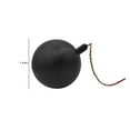 thumbnail image 4 of Cartoon Bomb Prop for Costumes Fake Plastic Cannonball with Twine Wick for Halloween Cosplay Joke Gag Gift Theater Decor Lightweight Round Pirate Bomb Accessory for Adults 5 Inch, 4 of 6