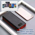 thumbnail image 3 of 10000mah Portable Power Bank External Battery Pack 4USB Charger for Cell Phone Red, 3 of 6