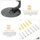 thumbnail image 3 of 1 juego de colgador de pared para guitarra horizontal, de metal, para bajo y ukelele, 3 of 7
