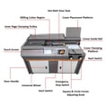 thumbnail image 3 of A4 Automatic Binding Machine Side Glue Book Binder with 7'' Touch Screen 220V Single-phase, 3 of 16