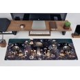 thumbnail image 5 of Cute Dark Mushroom Moon Night Mouse Pad XL Extended Gaming Mat with Stitched Edges, Computer Laptop Keyboard and Mouse Mat for Women Office Desk Decor, 31.5x11.8 in, 5 of 7