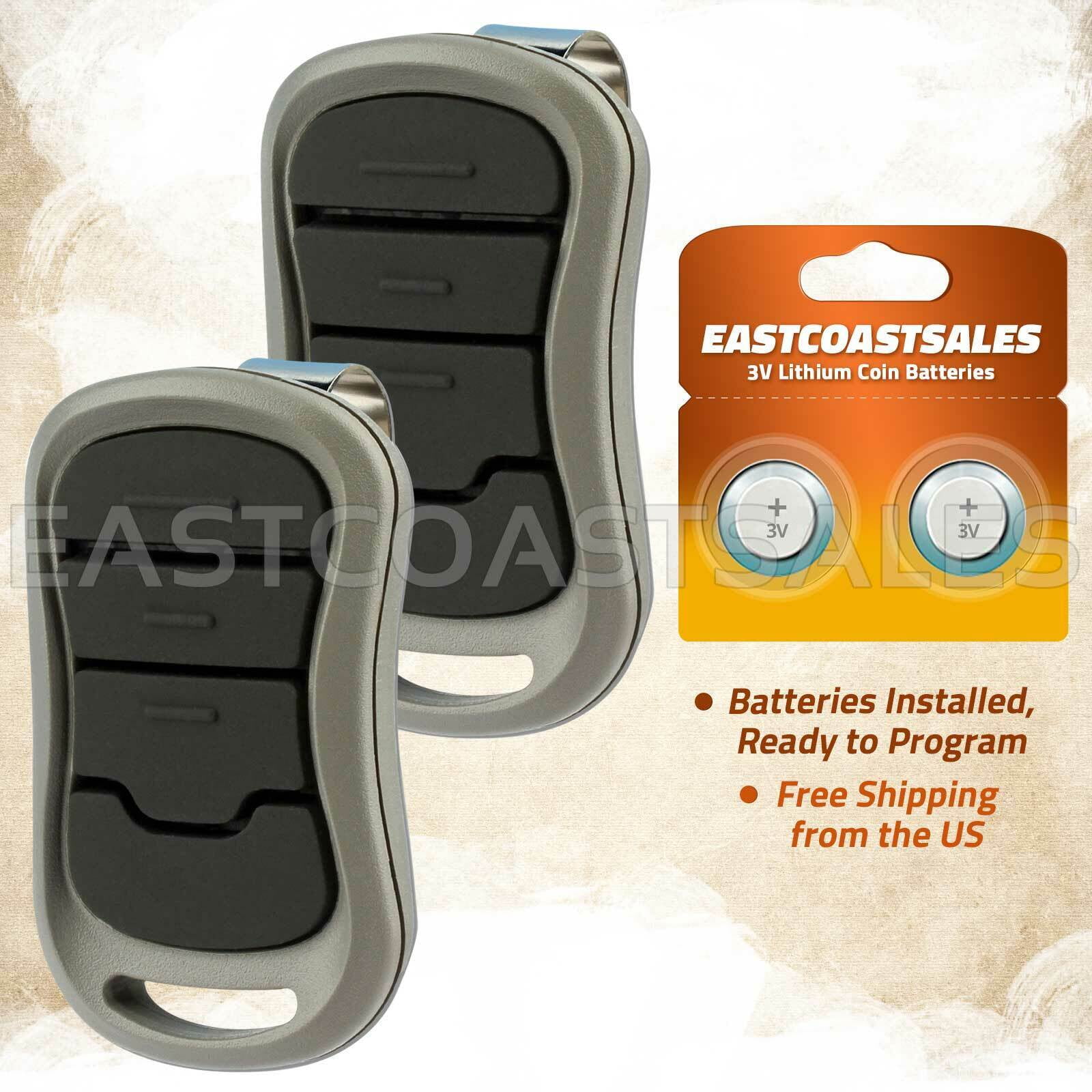 2 For Genie Garage Door Remote Intellicode G3TBX G3TR (1997Current