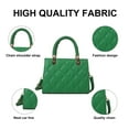 thumbnail image 3 of New artificial leather portable small square bag simple casual shoulder bag crossbody bag - green, 3 of 6