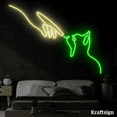 thumbnail image 2 of Craftnamesign Cat Line Art Neon Sign, Cat Decor, Cat LED Sign, Cat Gifts, 2 of 4