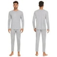thumbnail image 2 of Thermal Underwear Set for Men,Long Johns with Fleece Lined,Cold Weather Thermal Top and Bottom Set, 2 of 7