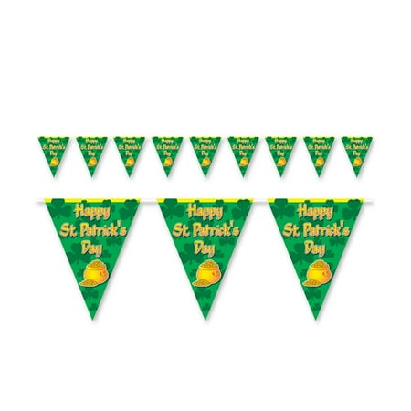 St Patrick Day Pennant Banner