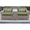 thumbnail image 2 of Coast 3 Piece Outdoor Wicker Patio Furniture Set in Cilantro, 2 of 2