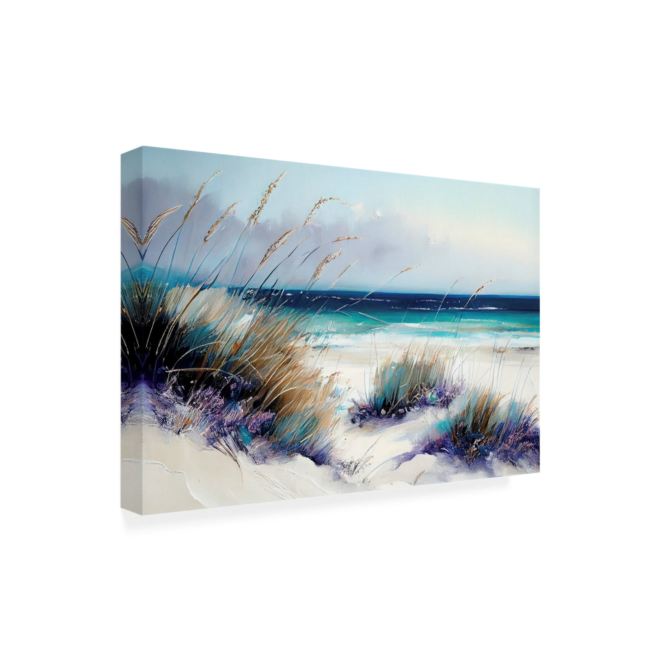 Canvas Wall Art - Sasha 'Euphoria VII' Wall Art for Living Room, Bedroom, or Office Décor by Trademark Fine Art - 47 x 30 Inches