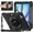 Black, variant on Case for Apple iPad Air 11 inch (M4/M3/M2)/ Air 5th/4th Gen 10.9"/ Pro 11 inch 4th/3rd/2nd/1st Gen, Shockproof Protective Kids Case with Pencil Holder, Rotating Hand Strap & Stand