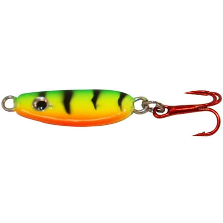 Northland Fishing Tackle UV Forage Minnow Spoon Green Perch 1/8 oz