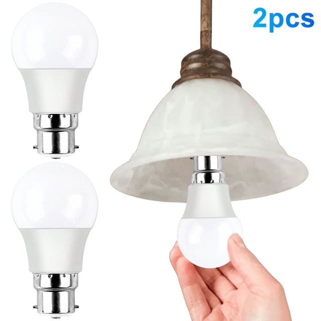 Bombilla LED B22 3000K/6500K para (Frío 6500K 3W (110V-265V)) Blanco