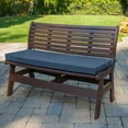 thumbnail image 3 of Klear Vu 45-inch Outdoor Bench Cushion, Wellfleet Bay Woven Revolution Performance Fabric, 3 of 3