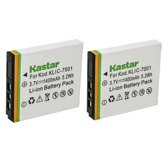 Kastar 1400mAh Power Battery for Kodak EasyShare MX1063 Camera, 2 Count