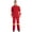 Red, variant on Adult Unisex Long Sleeve Coveralls High Vis Safety Work Uniforms Red XXL