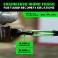 thumbnail image 3 of Receptor Shackle Hitch Rhino USA para camiones con 2 receptores, 3 of 7