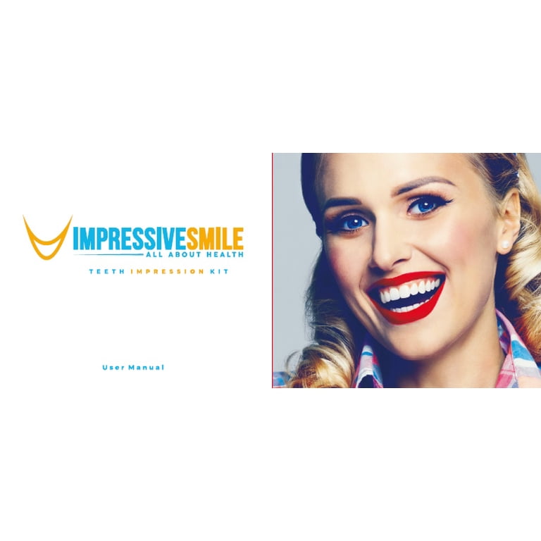 Dental Impression Mold Kit Home DIY All Included for Retainer