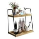 thumbnail image 1 of Organizador de mostrador de baño Dorhors, estante de almacenamiento de 2 niveles, 1 of 6