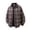 #Coffee, variant on DPTALR Men's Fashion Vintage Casual Plaid Lapel Button Long Sleeve Shirt,Red,Big and Tall Men XL