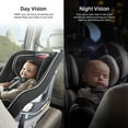 thumbnail image 4 of NIBOLOG Baby Car Monitor - High Resolution 360 Degree Rotation Night Vision Rearview Camera for Car Safety, 4 of 8