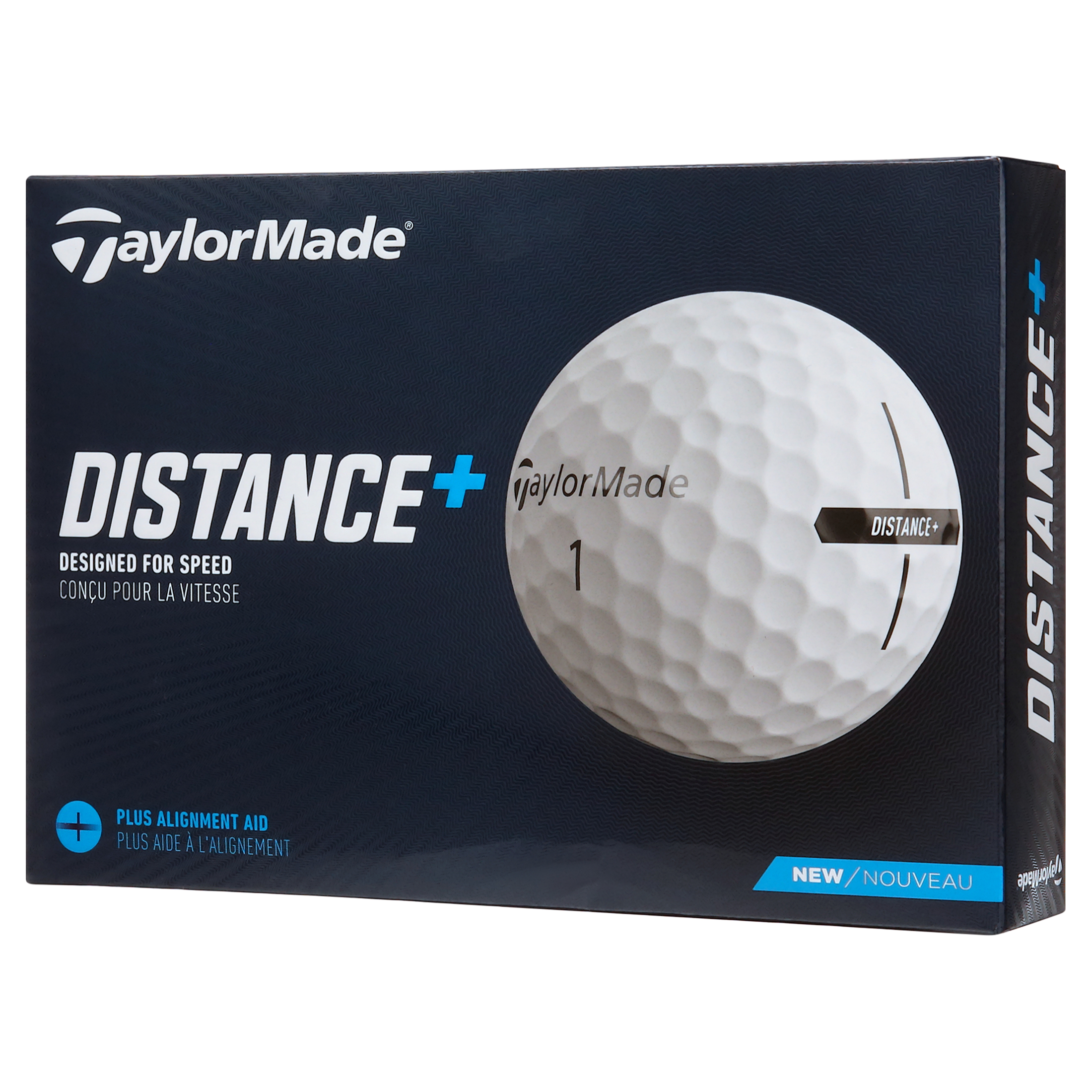 TaylorMade 2021 Distance Plus Golf Balls, 12 Pack, White - image 5 of 6