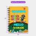 thumbnail image 5 of Back to School Dachshund Goodbye Kindergarten Hello 1st Grade Spiral Bound Journal Wiener Dog Lover Gifts Idea 5x7in Spiral Notebook - 02011, 5 of 5