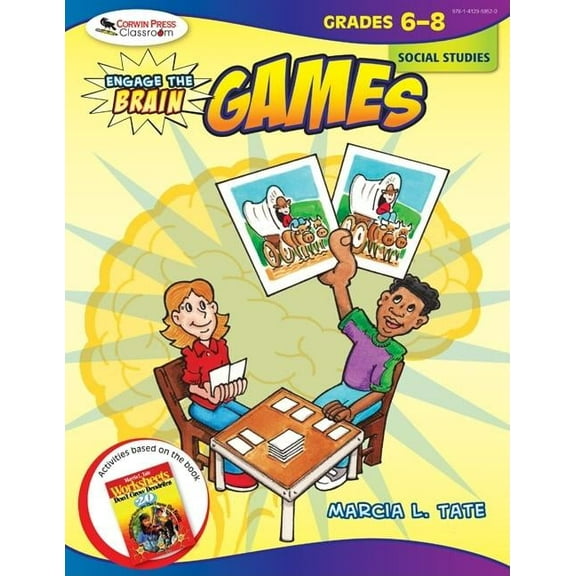 Engage the Brain: Games Engage the Brain: Games, Social Studies, Grades 6-8, (Paperback)