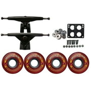 KRYPTONICS ROUTE Truck Wheel Pack 59mm RED 180mm Black