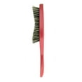 thumbnail image 3 of Annie Soft Wooden Curved Bristles Wave Brush #2340 Natural Boar&reinforced - Red, 3 of 3