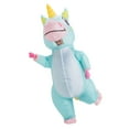 thumbnail image 5 of SYNCFUN Blue Unicorn Costume Inflatable Adult Halloween Costume, Perfect for Halloween Costume Cosplay Party, 5 of 9