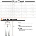 thumbnail image 3 of LLYwey Linen Cargo Pants Women Women's Fashion Sport Relaxed Loose Elastic Waist Long Sweatpants Solid Color Bound Feet Full Length Pants Long Pant Style H640 Gray XXL, 3 of 3