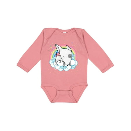 

Inktastic Bull Terrier Dog Gift Gift Baby Girl Long Sleeve Bodysuit