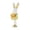 Yellow, variant on CoreLiving Easter Tree Hanging Ornaments Cute Flower Bunny Handmade Felt Light Color Spring Summer Party Decorations for Home Indoor