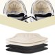 thumbnail image 5 of Almohadillas de silicona para zapatos de tacón alto, tamaño ajustable TFixol  Plantillas, 5 of 7