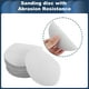 thumbnail image 3 of Discos de Lija Unique Bargains, 4.92" 400 Grano para Reparación Automotriz, Papel de Lija Redondo con Gancho y Bucle de Óxido de Aluminio Blanco, 50 Pcs, 3 of 7
