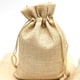 thumbnail image 3 of Bolsa de regalo de lino Wosthever 10 piezas con cordón arpillera almacenamiento organizador, 3 of 6